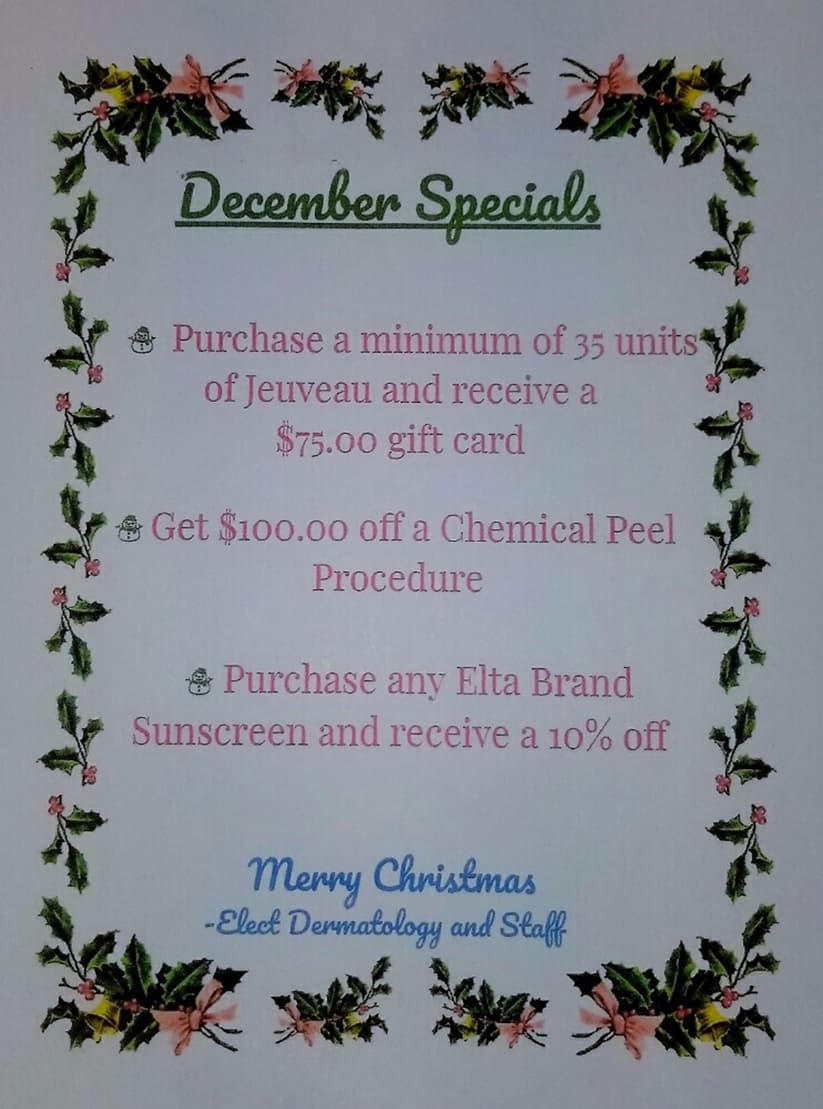 December Specials