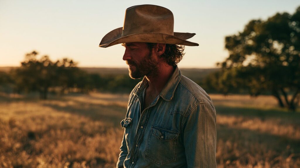Texas rancher in a wide-brim hat at golden hour — who is most at risk for skin cancer in Texas